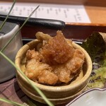 銀座 炎 田むら - 揚げ物 　舞茸