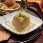 銀座 炎 田むら - 煮物 　海老芋だそうです。