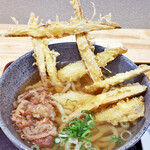 うどん はな明かり 久居店 - 女将のランチのうどん