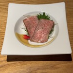 すき焼き 牛しゃぶ 松重 - 先付