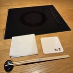 すき焼き 牛しゃぶ 松重 - 割り箸、コースターなど