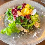 ビストロ ルパ - あぶったサワラ カルパッチョ