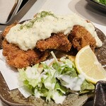 鉄板焼鳥 大阪食鶏販売 - 自家製タルタルチキンカツ780円