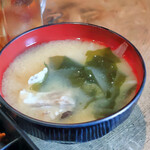 貝の又 - 味噌汁