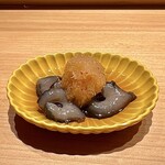 鮨 つぼみ - 青ナマコ酢 大間より