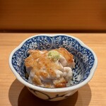 鮨 つぼみ - 白子 シャリ