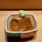 鮨 つぼみ - あん肝 山葵