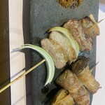 ひら田 - 豚バラ・エリンギ巻き