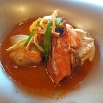 東京住友クラブ - 鮟鱇、蛤、海老のブイヤベース