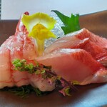 東京住友クラブ - 金目鯛焼霜と甘海老の御造り