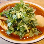 中華そば 肴 yamago - パイカ酸辣湯ラーメン+三葉+味玉