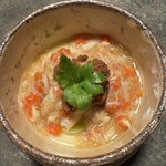 NOMI RESTAURANT - セコガニの茶碗蒸し最高❣️