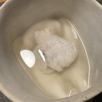 NOMI RESTAURANT - 鱧と鯛、鱧の骨と昆布のお出汁