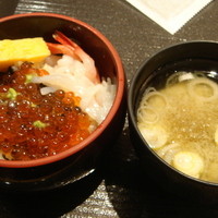レストラン アゼリア - '14.12.11  朝食バイキング　自作海鮮丼