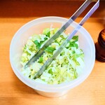 加賀 - 取り放題の葱。