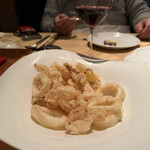 ピッツェリア ジンガラ - ヤリイカのフリット