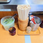 加賀 - 卓上常備。