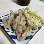 だるま焼肉店 - 大腸湯引き細切り塩味　750円