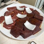 だるま焼肉店 - 心臓780円＆キモ880円