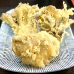 讃岐うどん いわい - とり天、舞茸天