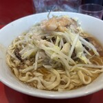 ラーメン二郎 西台駅前店 - ミニ　炙　ﾆﾝﾆｸ少し　あぶら少し