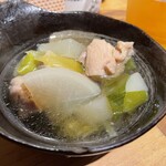 みなと刺身専門店 - 鶏大根　495円