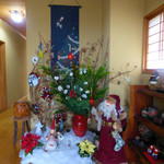 茶房 うえだ - H２６年のクリスマス飾