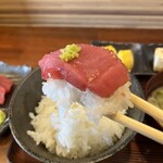 ゆう凪 - 生本マグロ＆ライス リフトアップ♪