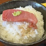 ゆう凪 - 生本マグロ オンザライス♪