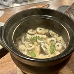俺の炉ばた 恵比寿 - 愛知県産 一色うなぎといくらの土鍋ご飯