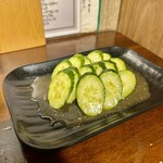 軽食酒場 鳥あえず… びーる - 塩だれきゅうり