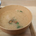 熟成とんかつ フライ家 四ツ谷 - お味噌汁