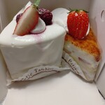 タンブラン - アールグレイと苺のショートケーキ