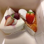 タンブラン - アールグレイと苺のショートケーキ