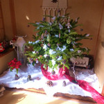 茶房 うえだ - H２６年のクリスマス飾