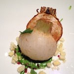 レフェルヴェソンス - 4時間かけてじっくり焼いた蕪で季節感を演出