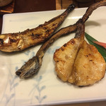 舞扇 - 名物だという炙り三種盛り