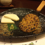 舞扇 - 先付けは”いたわさ”と”焼き味噌”