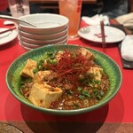 賄賂 - 豆鼓醤と花山椒香る麻婆豆腐