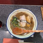 烈志笑魚油 麺香房 三く - 