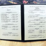 ミアスタンド - 白ワインメニュー