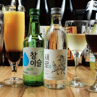 種類豊富な飲み放題◎多彩なドリンク