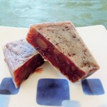 中田屋 - 料理写真:きんつば二つ割