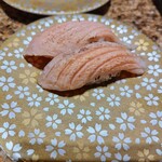 産直グルメ回転寿司 函太郎Tokyo - 炙りサーモン