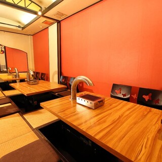 掘りごたつ座敷でゆったりリラックス