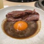 新宿 うしみつ - ヒレと黒トリュフのすき焼き