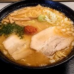 麺家 林商店 - にぼしW中華、みそ、並盛、細麺
