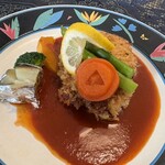 シェルブール - カジキマグロのカツレツ　ポルトガル風