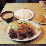 キッチン竹乃子 - ヒレカツ、サーモン、キス