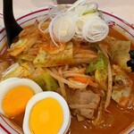 蒙古タンメン中本 - ゴモミ野菜アップ！！